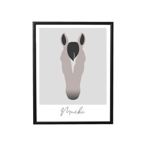 Individualisiertes Poster deines Pferdes "true colors"