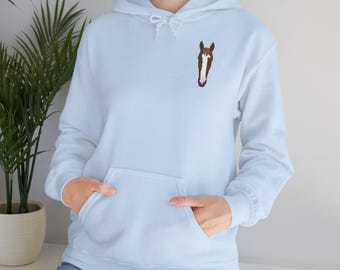 Hoodie with individualized drawing of your animal