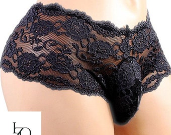 Luxury See Through Femboy Panty / Femboy Lingerie / Sissy Lingerie For Men