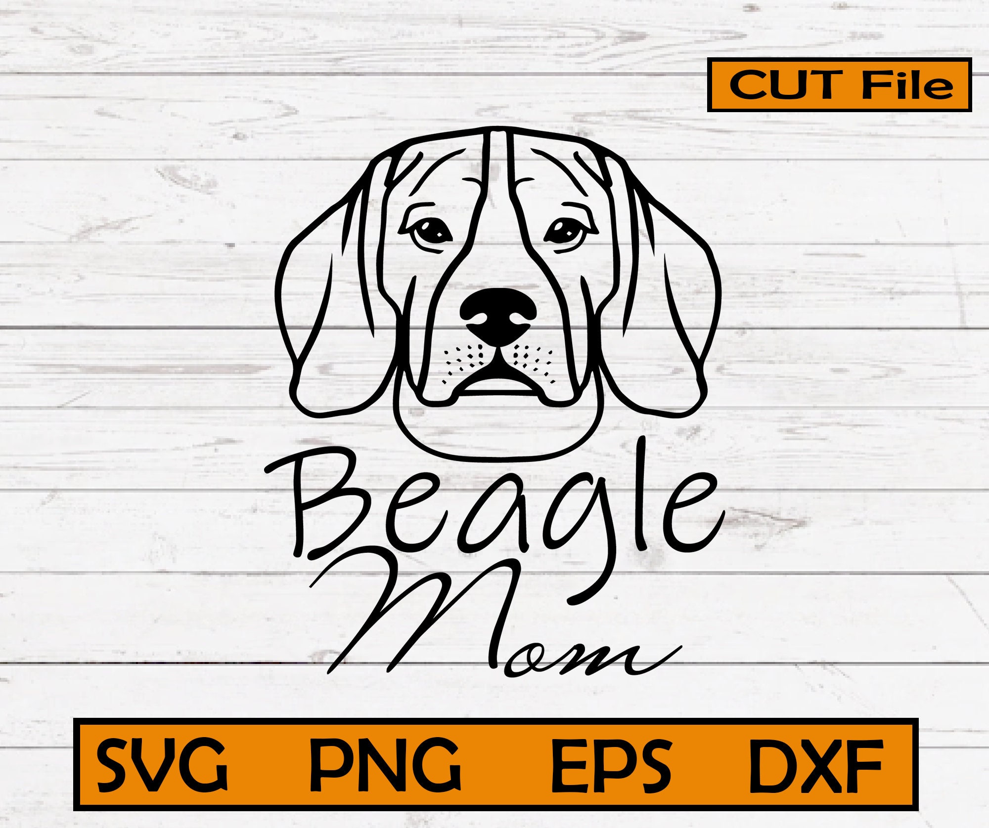 Beagle Mom SVG Beagle Mom PNG Beagle Mom Dxf Beagle Mom SVG | Etsy