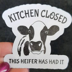 Cute Cow Sticker