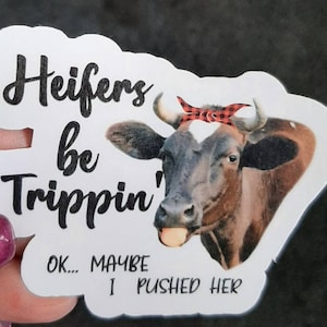 Cute Cow Sticker