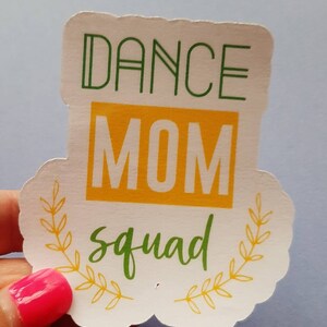 Cute Rockin the Dance Mom Life Sticker