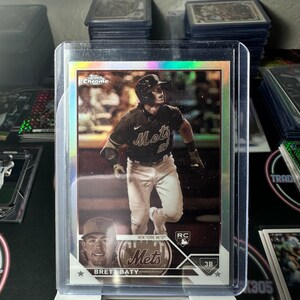 Brett Baty Rookie Card - Topps Chrome - Sepia Refractor