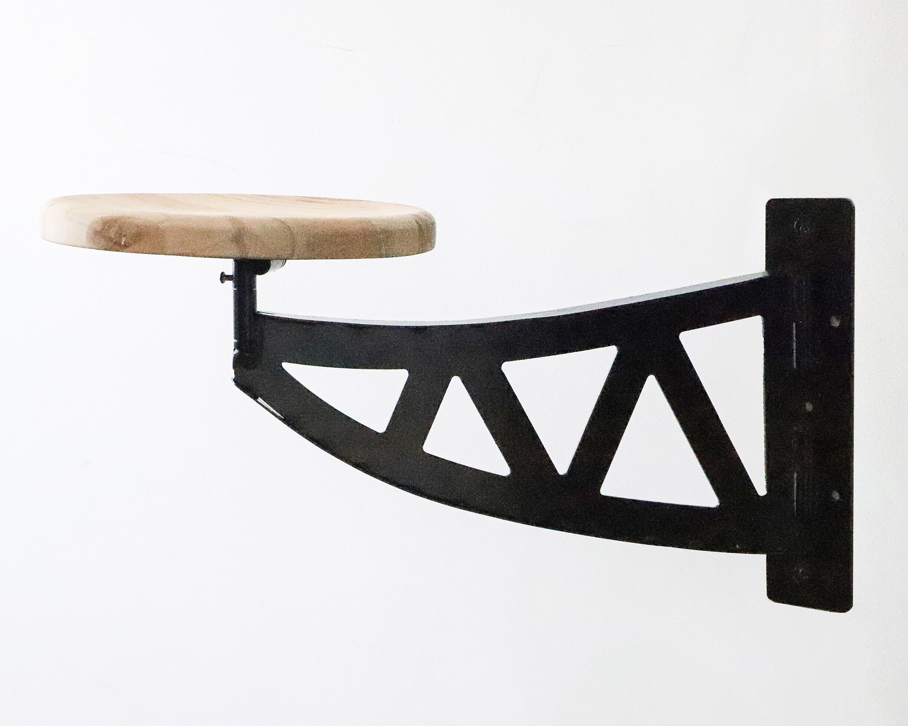 Wall mount swivel stool sale