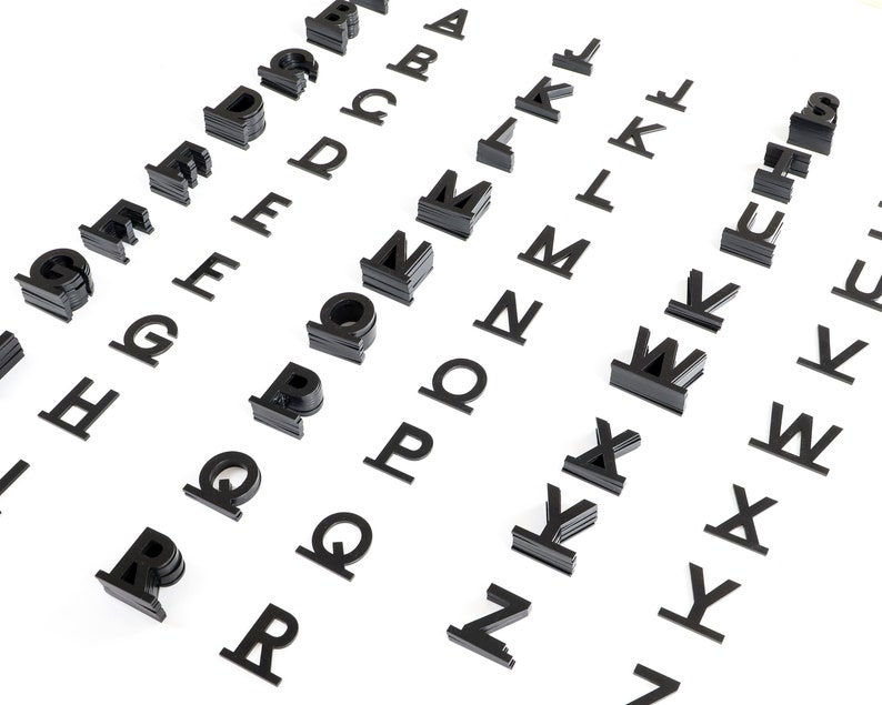 Menu Board Letter Board Changeable Letter Board Letter Etsy