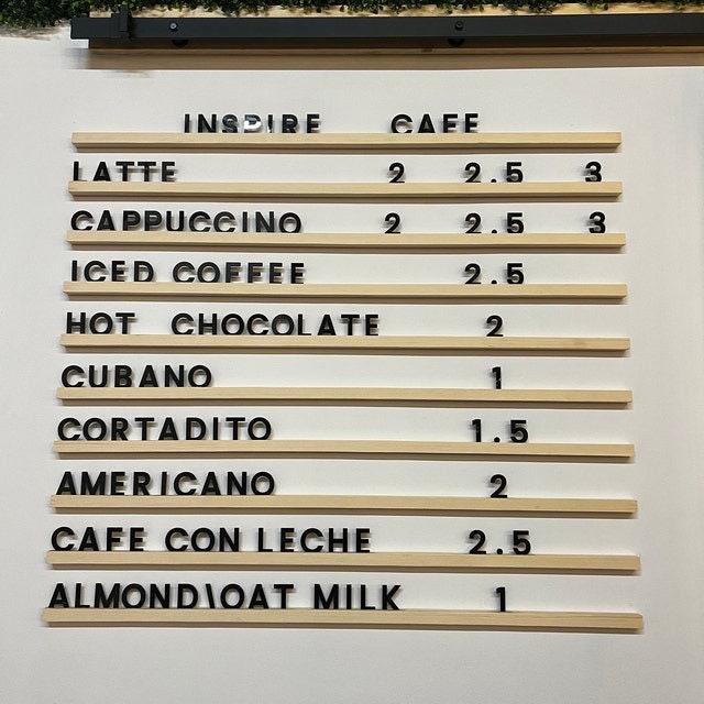 Menu Board Letter Board Changeable Letter Board Restaurant Etsy