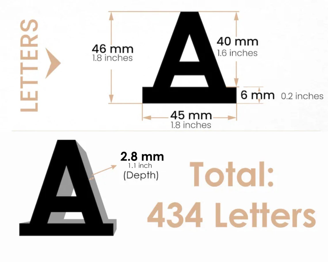 Menu Board Letter Board Changeable Letter Board Letter Etsy