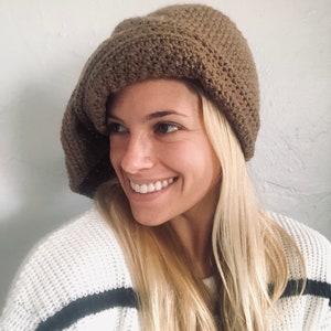 Riverside Hat - Custom Retro Flapper Style Winter Hat, brooch not included