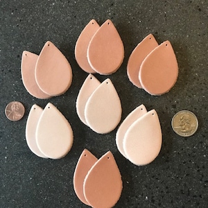 20 Pairs Earring Blanks Leather Teardrop Shapes,Earring Blanks, Blanks Earrings, Leather Blanks Earrings, Leather Earring Blanks, blanks image 4