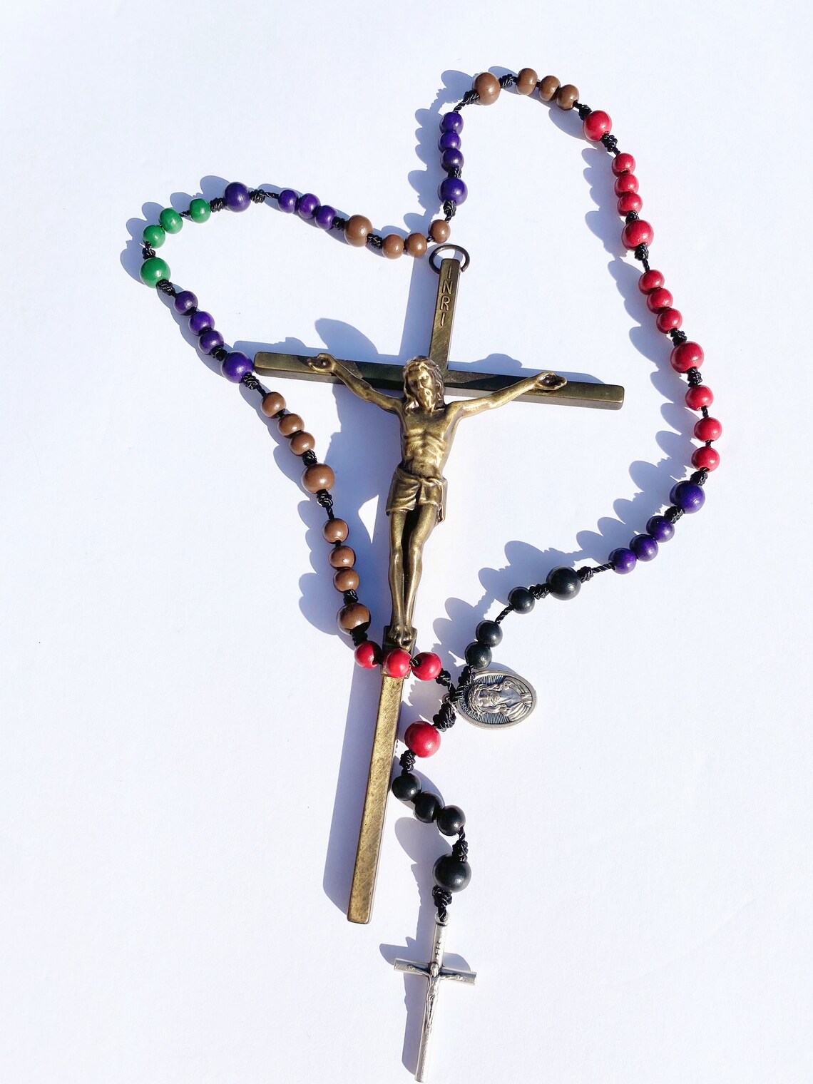 Stations Of The Cross Chaplet Stations Of The Cross Rosary Etsy