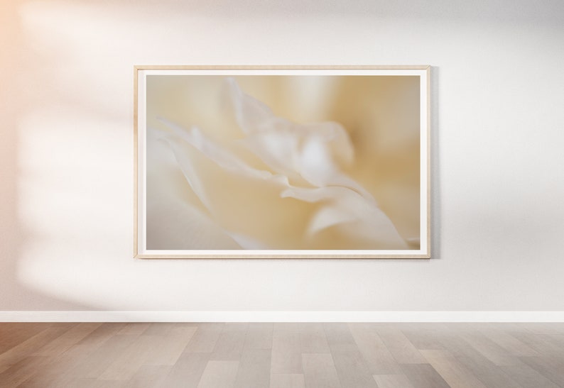 Joy Abstract Art Print, Light Art Print, Botanical Art, Home Aesthetic, Wall Art, Modern Interior, Minimal Interior, Zen Interior, UK image 3