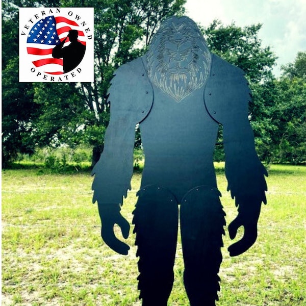 Bigfoot Yard Art 7 Ft Etsy