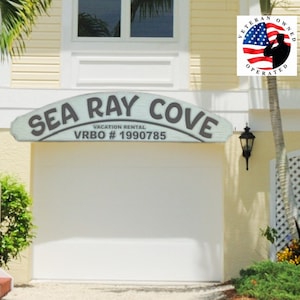 Personalized 100% PVC 47&quot; Carved Lake House sign |  Business Sign | Address Sign | Weatherproof Sign