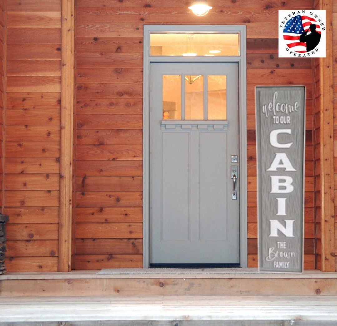 Personalized Porch Sign Custom 100% PVC 47 Porch Sign Welcome Sign - Etsy