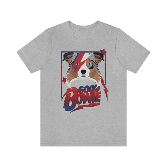 David bowie store dog shirt