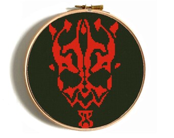 Star character cross stitch pattern, Star heroes Fan art Floral cross stitch design Easy Cross Stitch PDF digital download