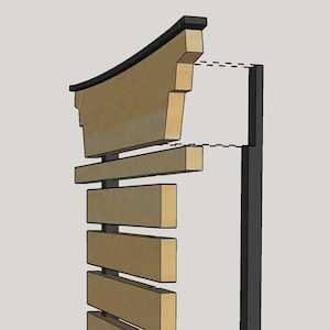 Plans Only - Martial Arts Belt Display
