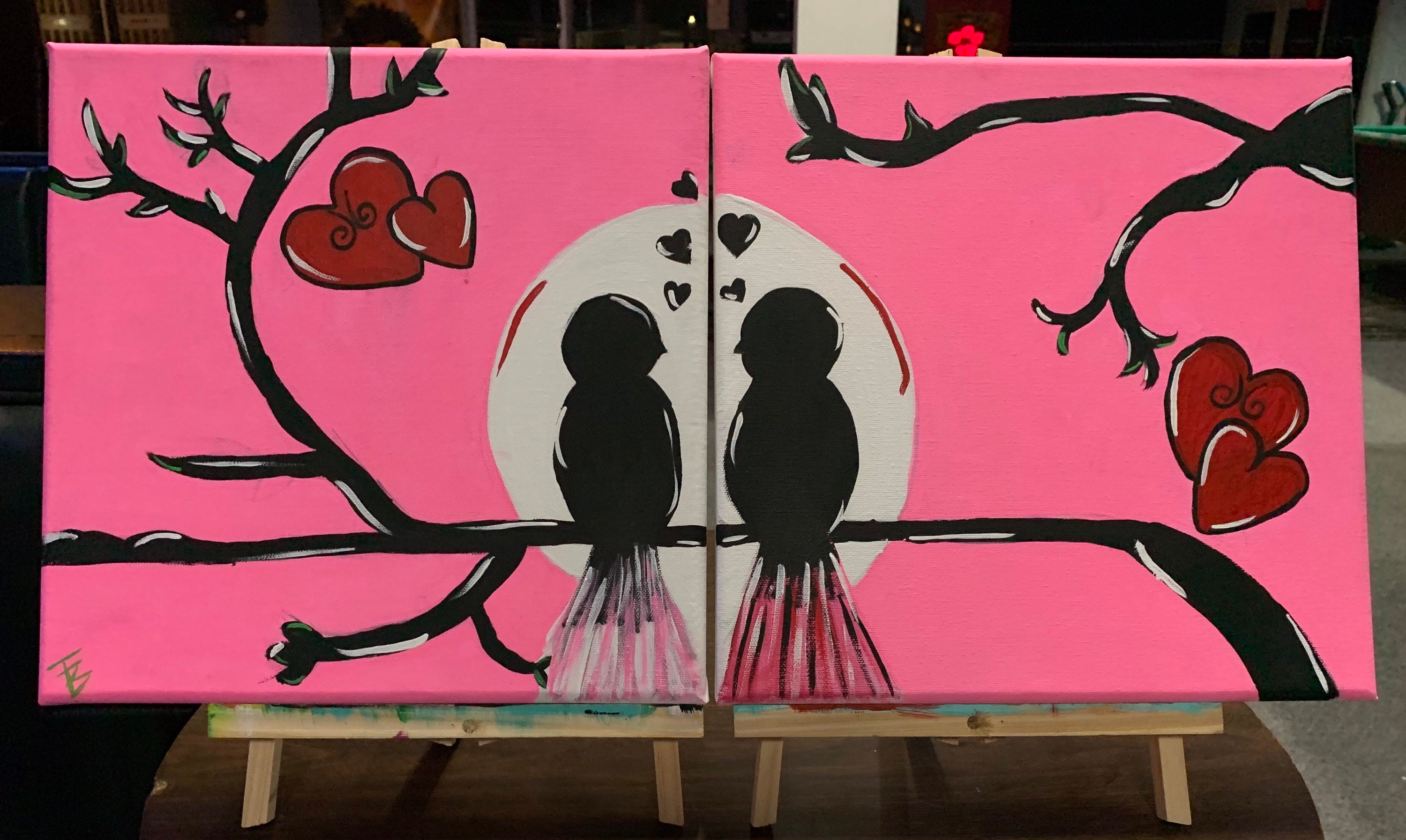 Couples Paint Kit Etsy