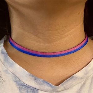 Bisexual LGBTQIA+ Choker