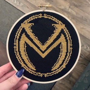 Vox Machina Crest - Critical Role || Cross Stitch Pattern Instant Download PDF