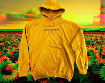 Ray Of F*****g Sunshine - Unisex hoodie (Sun Yellow)