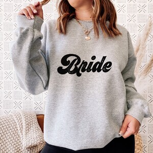 Bride Sweatshirt, Future Mrs. Sweatshirt, Bride Shirt, Retro Bride Tee, Bachelorette Party, Engagement Gift, Wedding Gift, Honeymoon