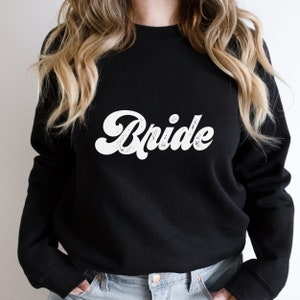 Bride Sweatshirt, Future Mrs. Sweatshirt, Bride Shirt, Retro Bride Tee, Bride, Bachelorette Party, Engagement Gift, Wedding Gift, Honeymoon