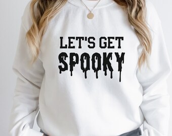 Gruseliges Sweatshirt, Halloween Pullover, Halloween Shirt, Süßes Halloween Shirt, Lustiges Halloween Sweatshirt, Süßes Herbst Top, Halloween Mom Shirt