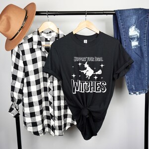 Support Your Local Witches Shirt, Halloween Shirt, Witch T-Shirt, Halloween Besen Shirt, Lustige Witchcraft Tee, Coven Shirt, Spooky Shirt