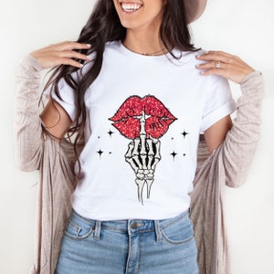 Valentine&#39; s Day Shirt, Valentines Shirt, 3D Heart Shirt, Couple Shirt, Gifts for Her, Valentines Gift for Her, Love Shirt, Red Heart