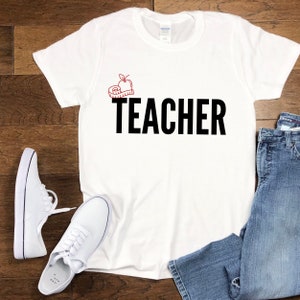 leraar shirt, leraar T-shirt, grappige leraar shirt, leraar cadeau, terug naar school shirt, leraar T-shirt