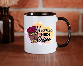 Mamá Necesita Taza De Café, Taza De Mamá, Regalo Del Día De la Madre, Amante del Café, Taza De Café Mamá, Taza De Mamá Cuarte, Regalo De Baby Shower