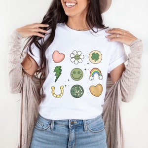 Cute St. Patrick's Four Leaf Clover Shirt, St. Patty's Day Shirt, St Patrick's Day, Shamrock Shirt, Irish Shirt, Gift For St. Patrick's Day