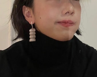 Yi ethnic minority style drop earrings chic dangle earrings