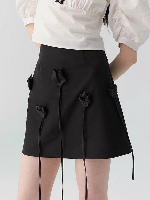 Victoria black Skirt, Rose Skirt NEW - image 1