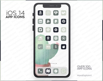 Green App Icons for iOS 14 | Cute Colors For iOS 14 App Icons to Personalize iOS Home Screen