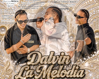 Dalvin La Melodia Tumbler Wrap Design 20oz