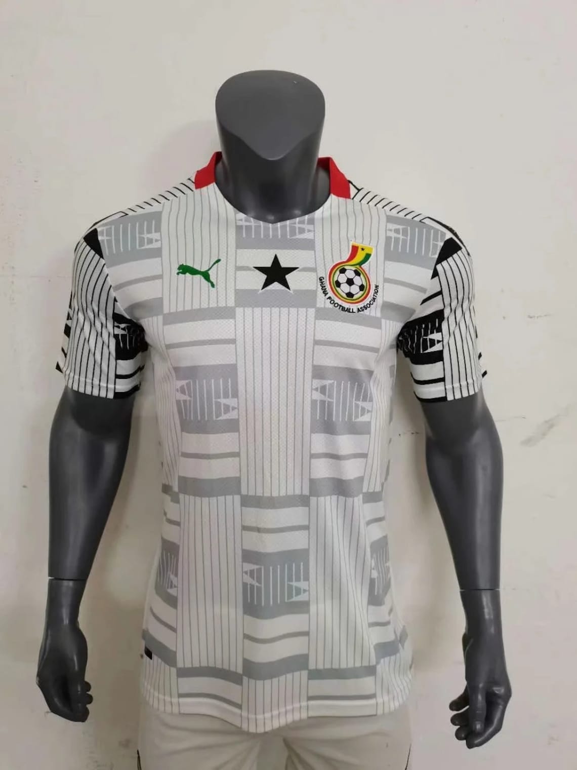 Retro Jersey 2020 Ghana Soccer Jersey Home Soccer Short Sleeve Etsy