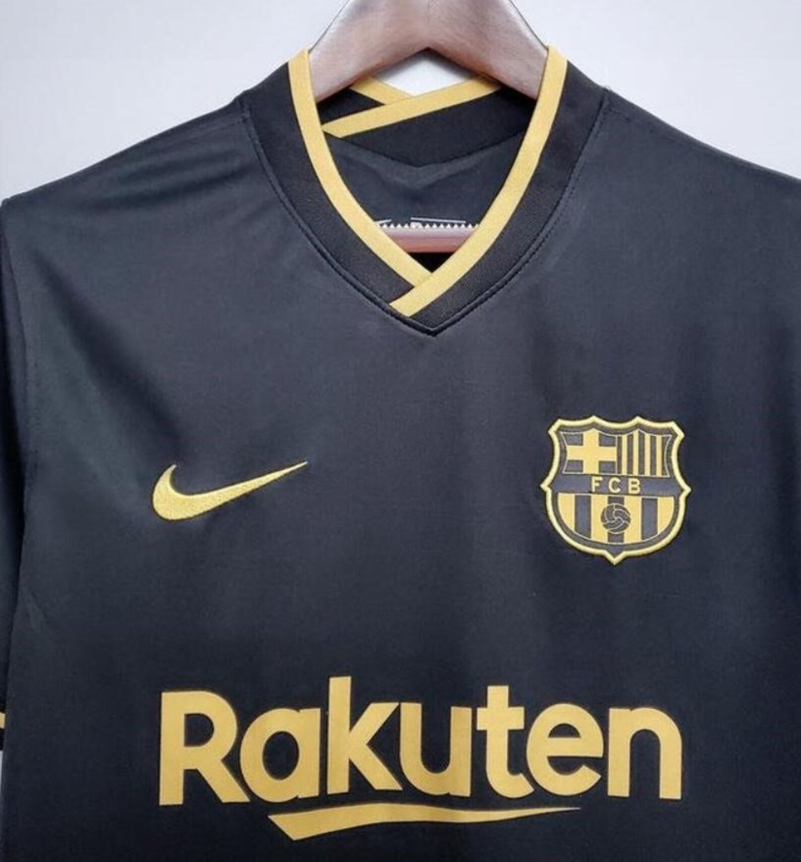 FC BARCELONA 2020-2021 Away Soccer Jersey Short Sleeve Jersey | Etsy