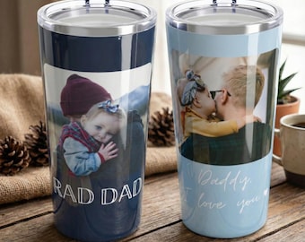 Custom Photo Tumbler Christmas Gifts for Men For Dad Cup for Her Custom Personalized Mug for Mom Grandpa Cup Logo Gift for Teacher for Coach