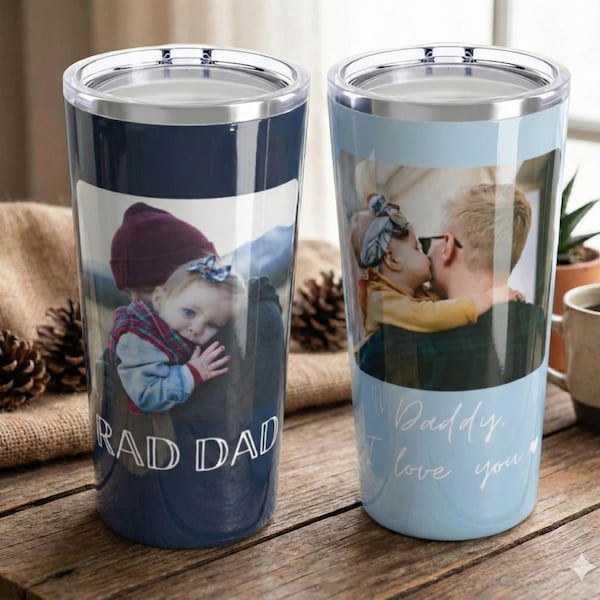 Custom Photo Tumbler Christmas Gifts for Men For Dad Cup for Her Custom Personalized Mug for Mom Grandpa Cup Logo Gift for Teacher for Coach