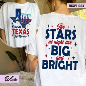 Texas Flood Relief T-Shirt, Pray for TEXAS T-shirt, Stronger than Storm, Support Texas Community, Patriotic Shirt, Front & Back Design