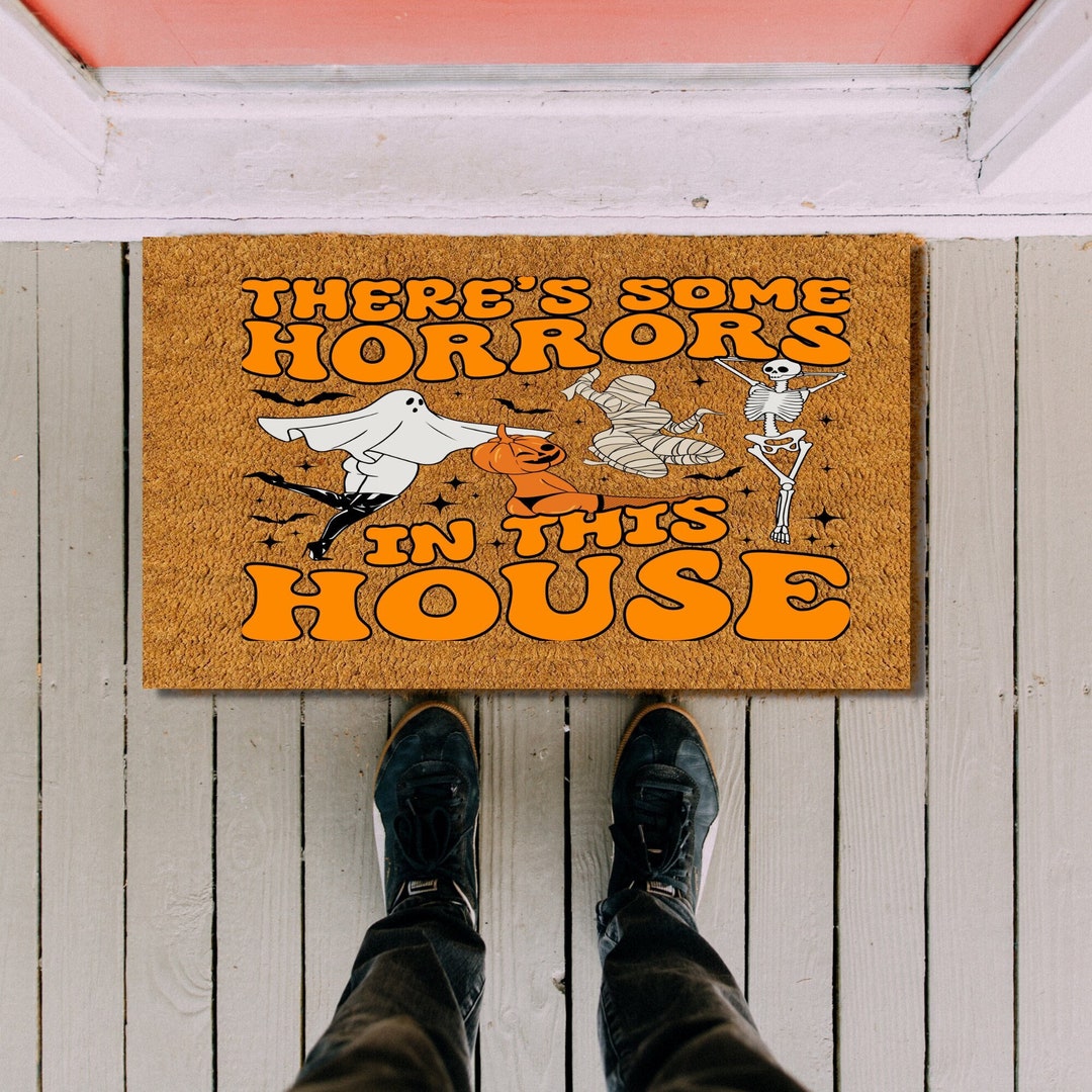 Funny Halloween Doormat, Funny Doormat, Halloween Door Mat, Mat