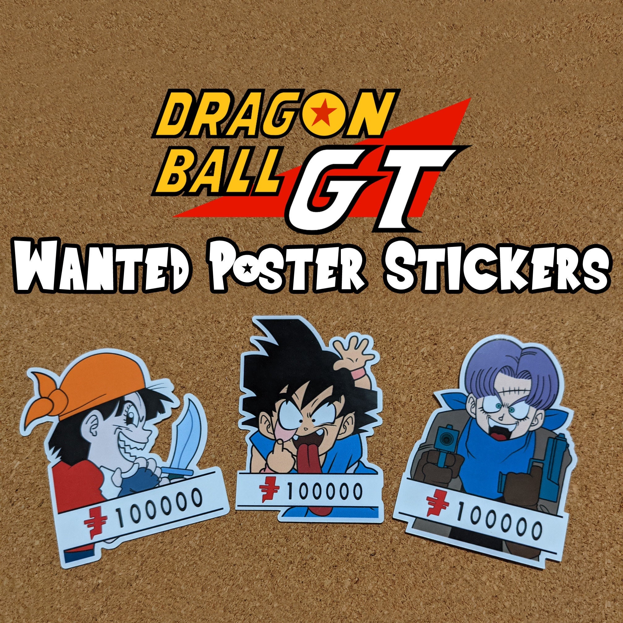 Future Trunks Imperfect Cell Saga Dragon Ball Super - Dragon Ball Gt Kid Goku  Pan Trunks - Sticker