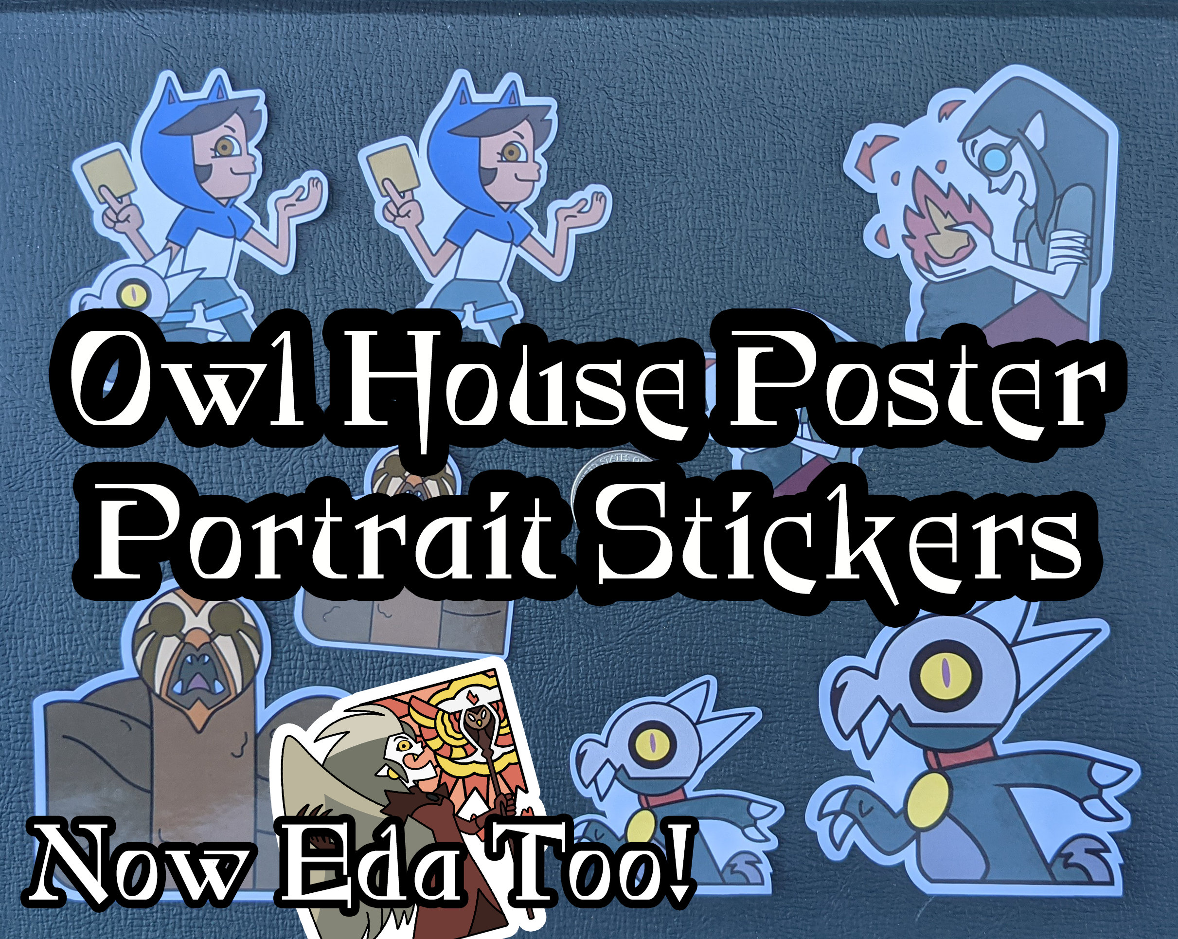 The Owl House - Eda Clawthorne Wanted Poster Sticker for Sale by