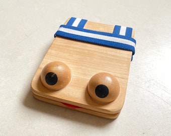 Wooden hand puppet toy | vintage | pre loved | birthday present | handmade |