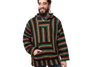 Rasta Baja Hoodie