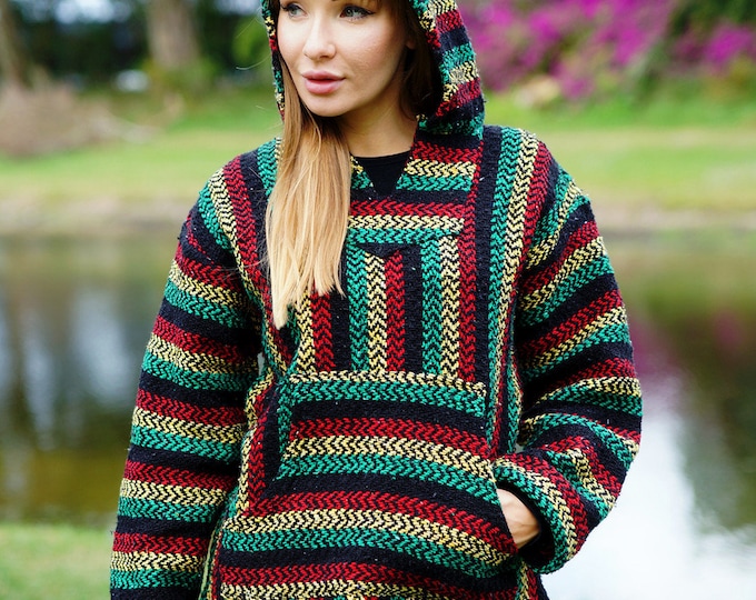 Rasta Baja Hoodie