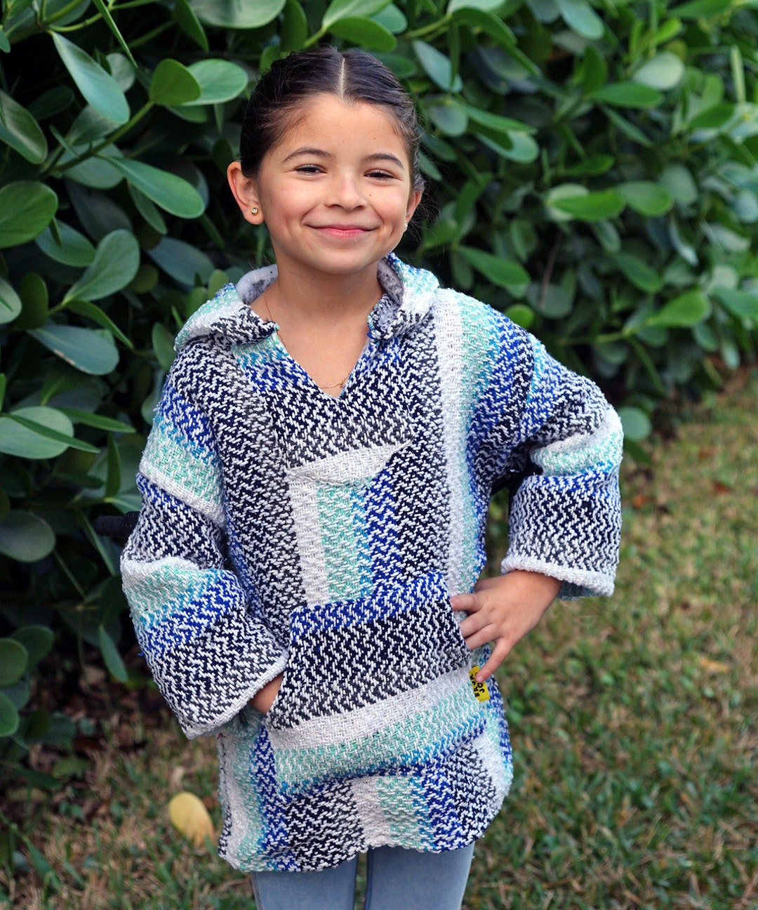 Baja Hoodie Kids Pistacho Etsy